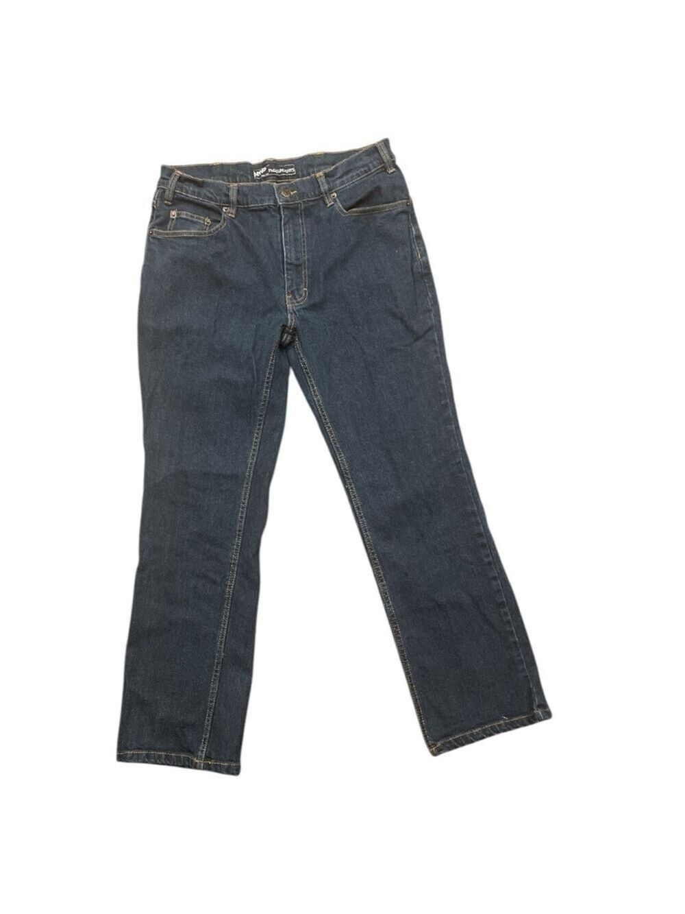 MWG W34 med stone wash blue stretch modified boot cut jeans  
Jeans